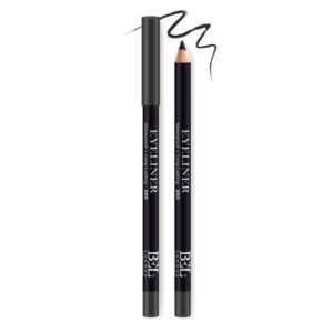 Bel London BEL London Хидрогенирано растително масло Водоустойчив Цветен Дълготраен Гел молив за очи 203 Черен 0.78 г