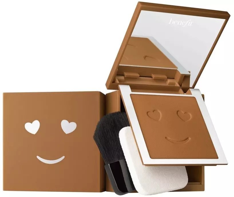 Benefit Hello Happy Velvet матов финиш компактен фон дьо тен 12 тъмен топъл 7 г