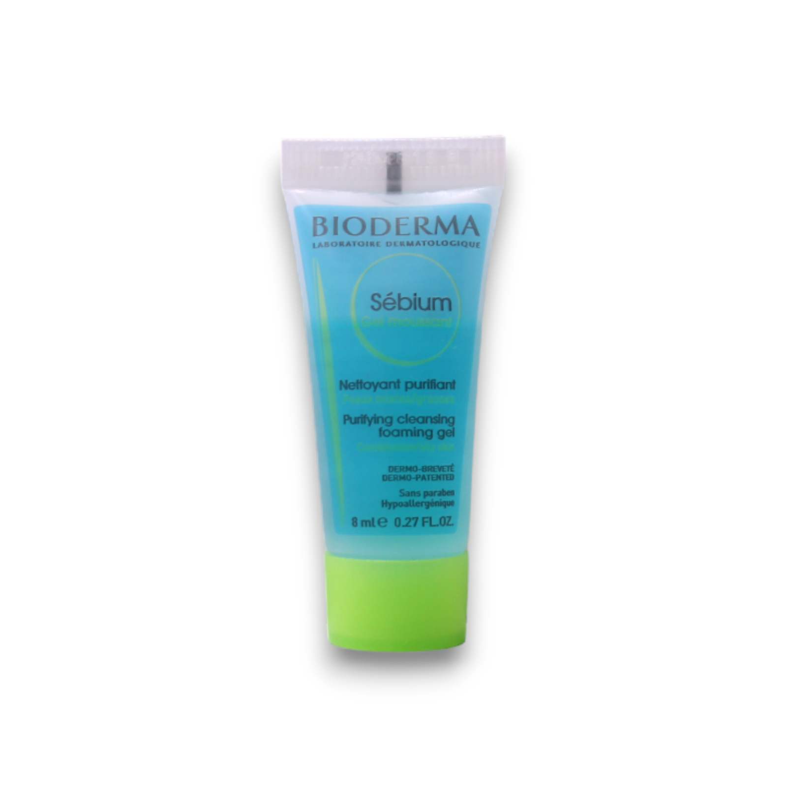 Bioderma Sebium Почистващ гел За лице и тяло 8 мл *Мостра