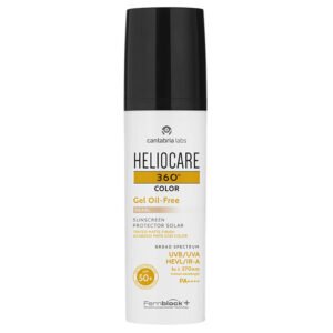 Cantabria Heliocare 360º Color Цветни пигменти Активатор за тен Слънцезащитен гел SPF 50+ 50 мл