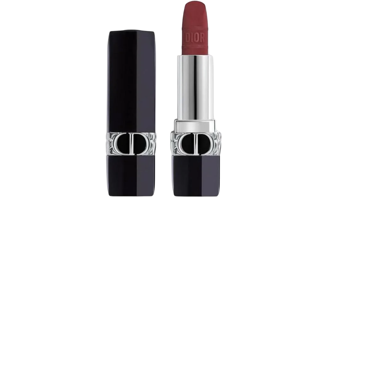 Christian Dior Dior Rouge сатенено покритие кремообразно червило 963 кадифено покритие с леопардово покритие 3.5 г