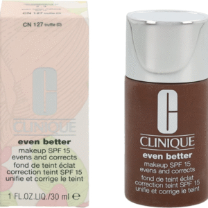 Clinique Even Better Без парабени Хидратиращ Течен фон дьо тен CN 127 Трюфел SPF 15 30 мл