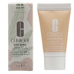 Clinique Even Better без парабени хидратиращ течен фон дьо тен CN 28 цвят слонова кост SPF 15 5 мл *Мостра