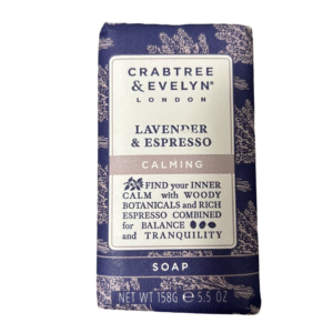 Crabtree & Evelyn Лавандула и еспресо Успокояващ Твърд сапун 158 г