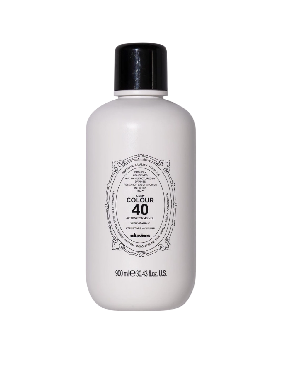 Davines A New Colour водороден пероксид лосион-активатор на цвета на косата хидратиращ и защитаващ цвета 40 об. 900 мл