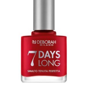 Deborah 7 Day Long Витамини Бързосъхнещ Лак за нокти EN876 Иконично червено 11 мл