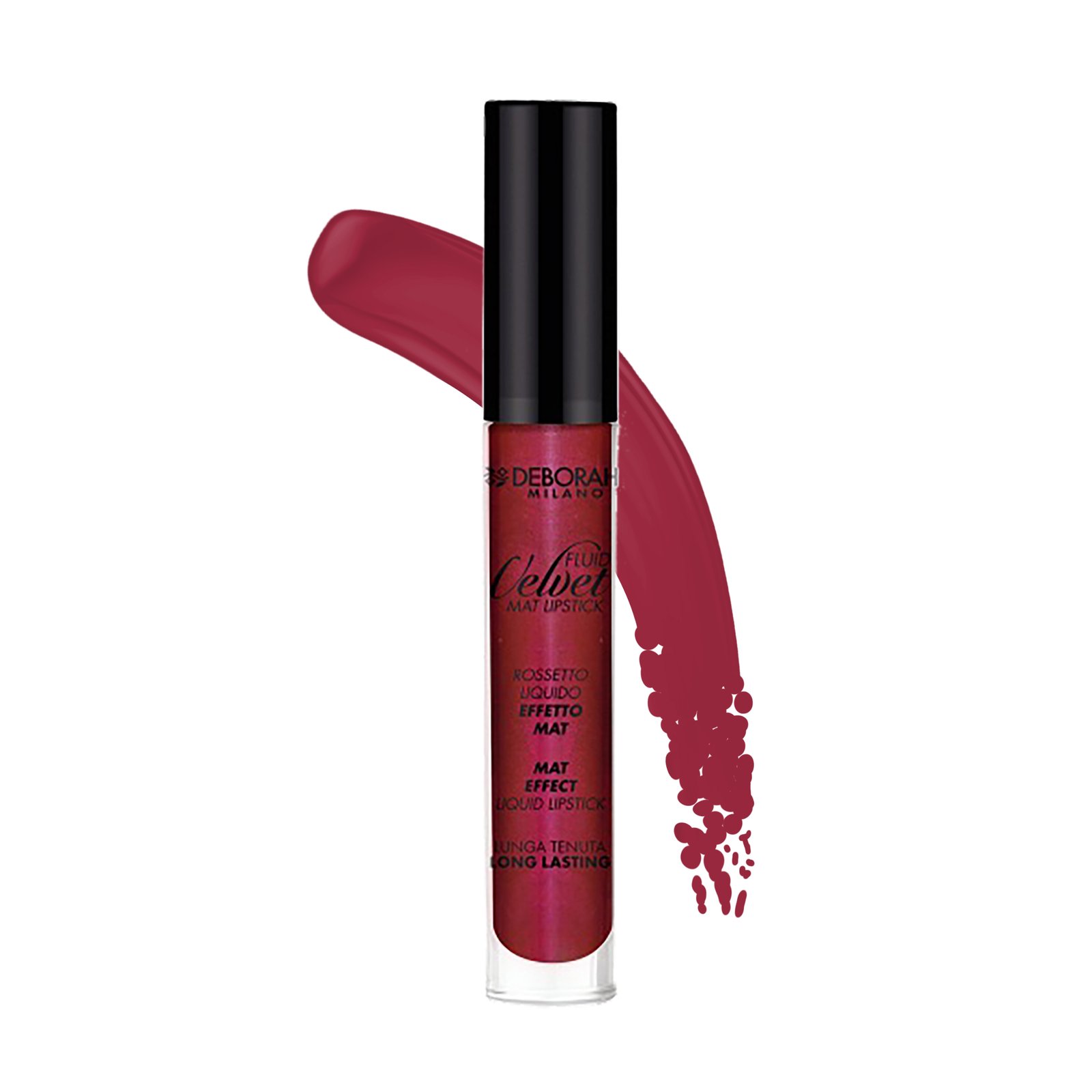 Deborah Fluid Velvet Matte Течно червило 50 Череша 4.5 г