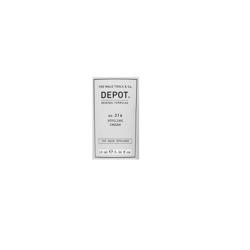 Depot 300 стилизиращи препарата за коса № 316 UV филтър стилизиращ крем за коса средна фиксация 10 мл