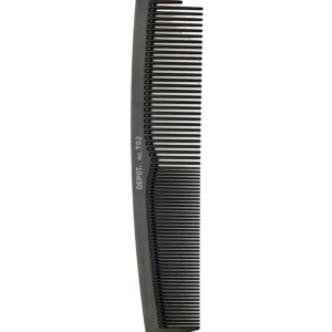 Depot Аксесоари № 702 Carbon Пластмасов гребен за коса Черен