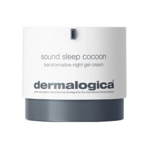 Dermalogica Ежедневно здраве на кожата - Sound Sleep Cocoon екстракт от персийско копринено дърво намалява признаците на умора на кожата и възстановява жизнеността нощен гел крем за лице и шия 50 мл