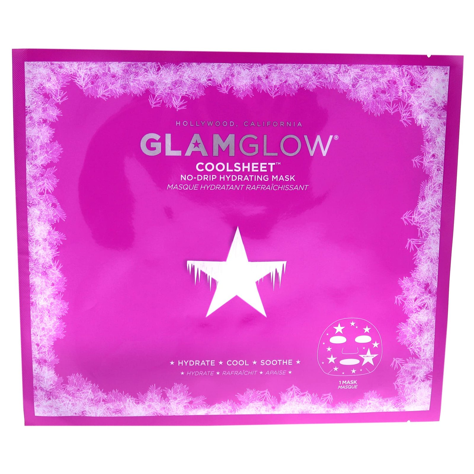 GlamGlow Не-Стекаща Хидратираща Лист-Маска За Лице g