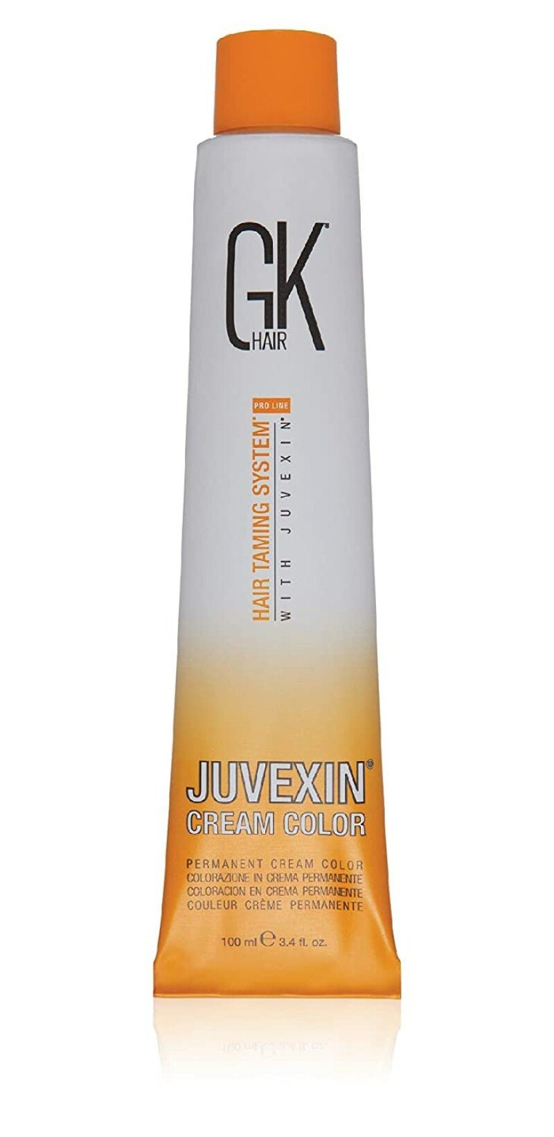 Global Keratin кремообразна боя за коса трайна боя за коса 7.3 Златисто русо 100 мл