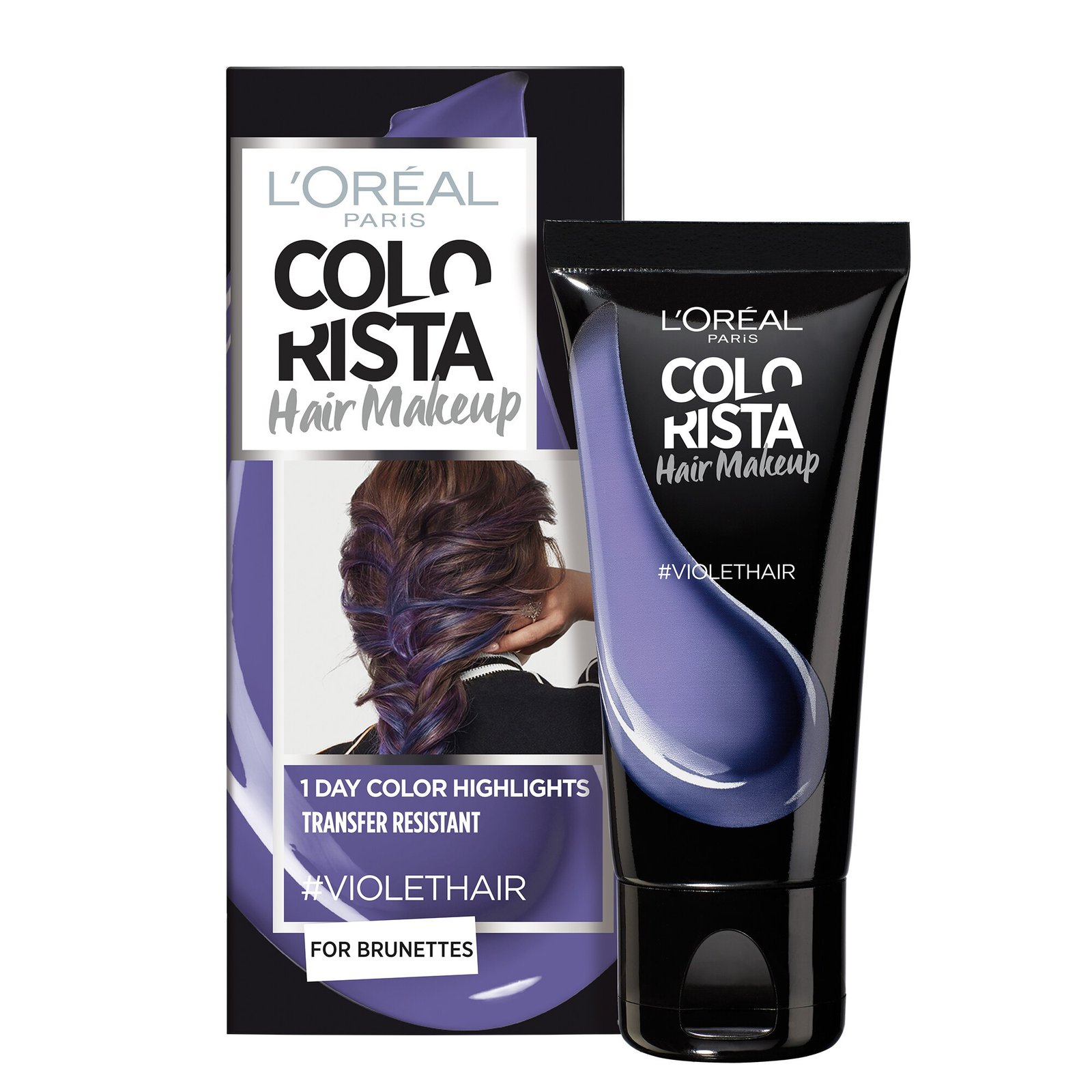 L'Oreal Paris Colorista Hair Makeup Полуперманентна боя за коса #VIOLETHAIR 30 мл