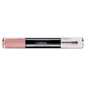 L'Oreal Paris Infallible Лак за нокти с гел ефект 2 в 1 012 Forever Mink 2 x 5 мл