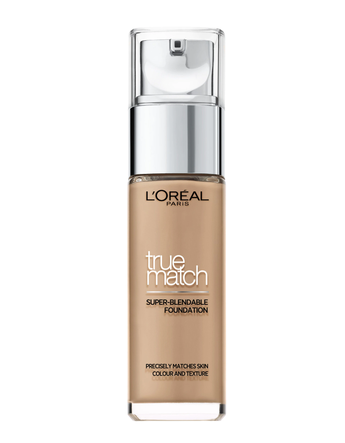 L'Oreal Paris True Match Super-Blendable Хиалуронова киселина Течен фон дьо тен 7R-7C цвят Ambre Rose SPF 15 30 мл