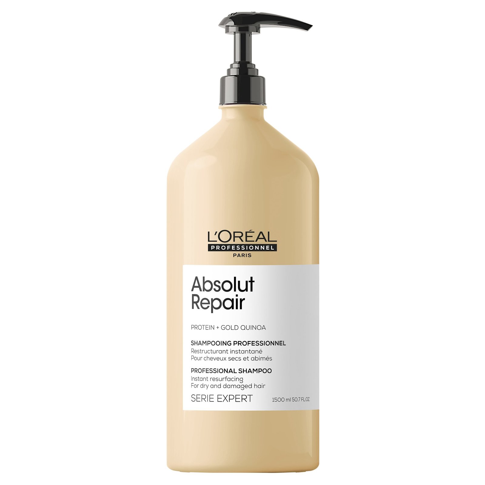 L'Oreal Professionnel Serie Expert Absolut Repair Protein + Gold Quinoa Шампоан за коса Instant Resurfacing 1500 ml