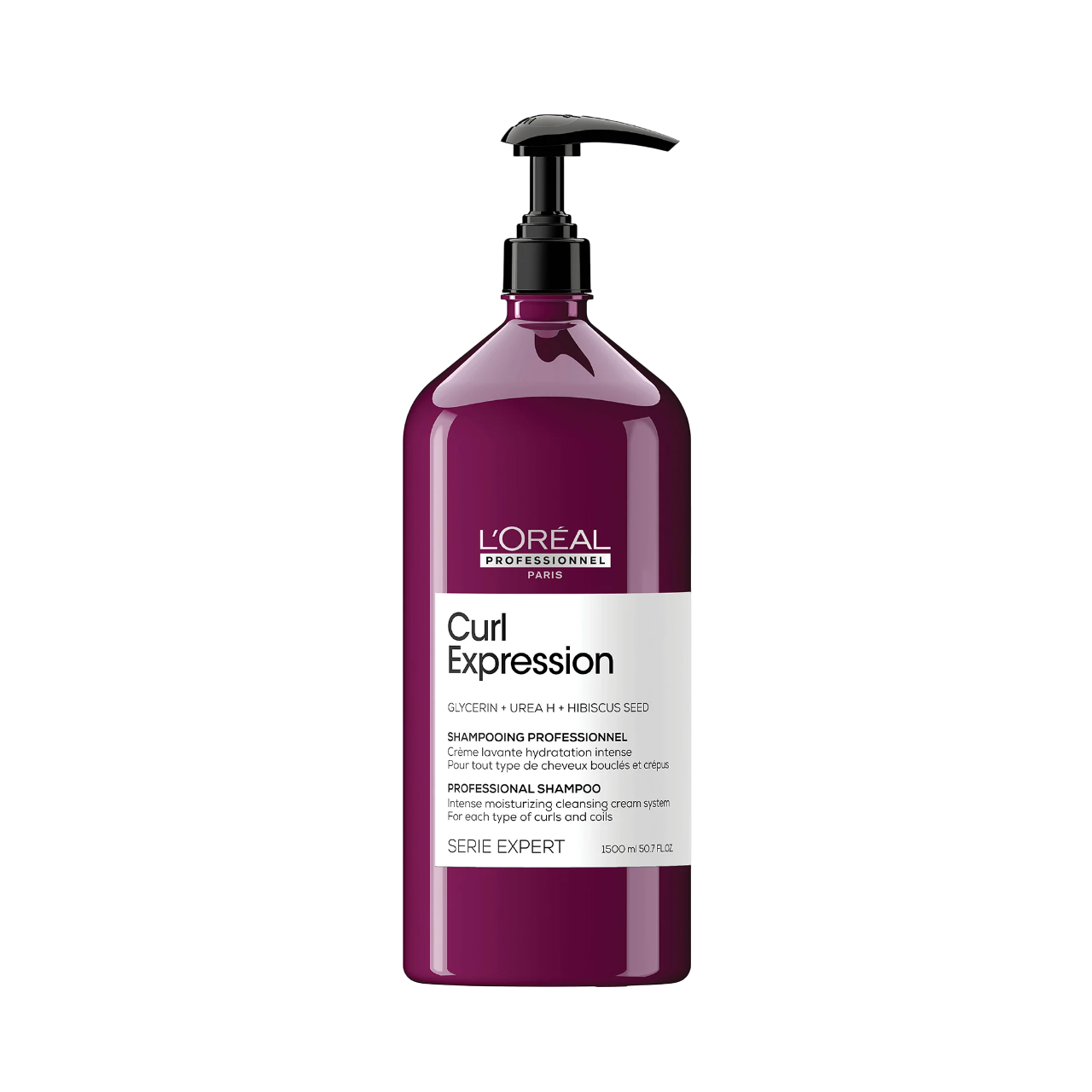 L'Oreal Professionnel Serie Expert Curl Expression Глицерин + Урея H + Семена от хибискус Шампоан за коса Интензивно хидратиращ 1500 мл