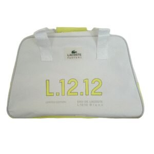 Lacoste Eau de Lacoste L.12.12 Blanc Полиестер Текстилна чанта Сак за пътуване/фитнес Бял За жени 48 x 18 x 30 см