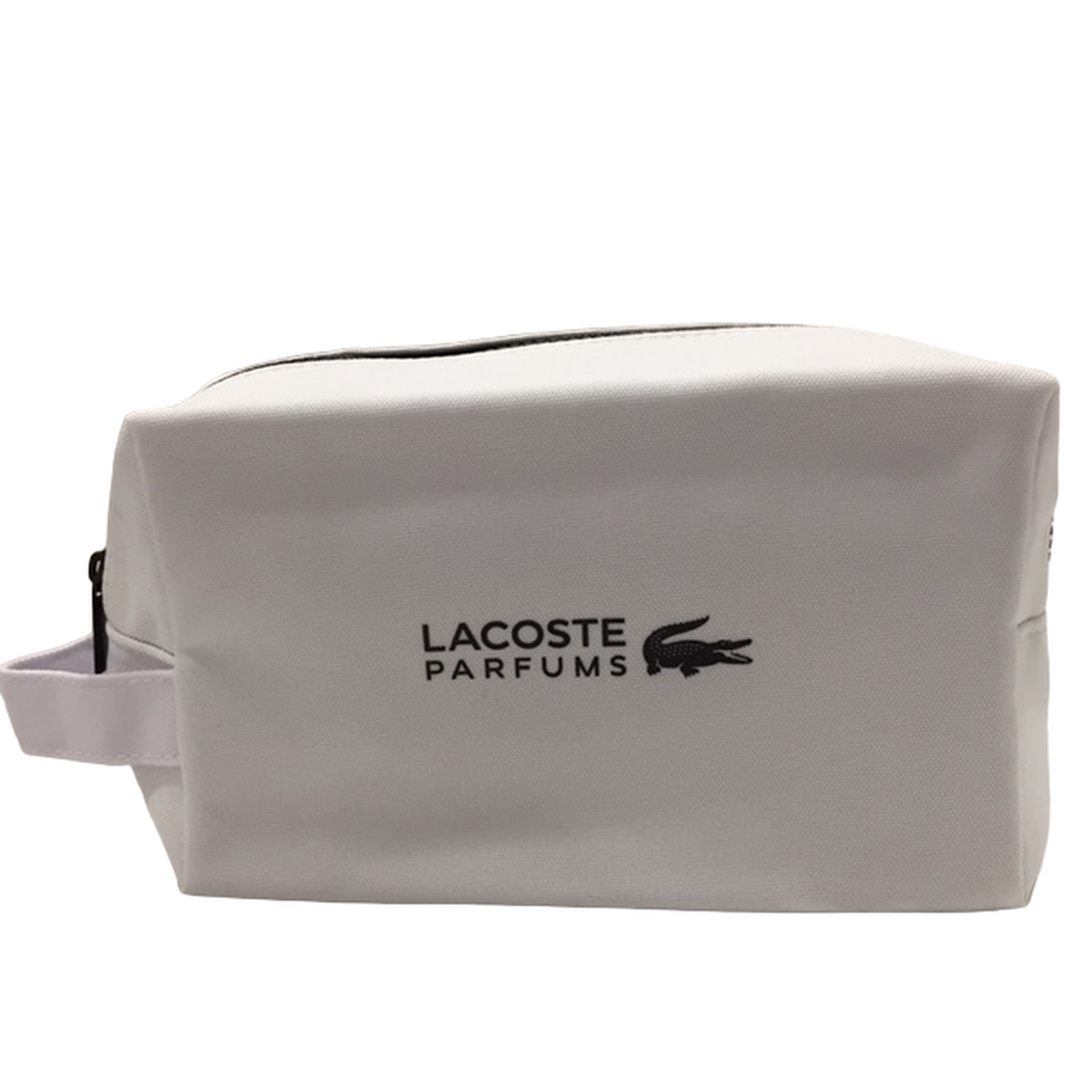 Lacoste Lacoste Текстилна Чанта Тоалетни Принадлежности Бяла За Мъже