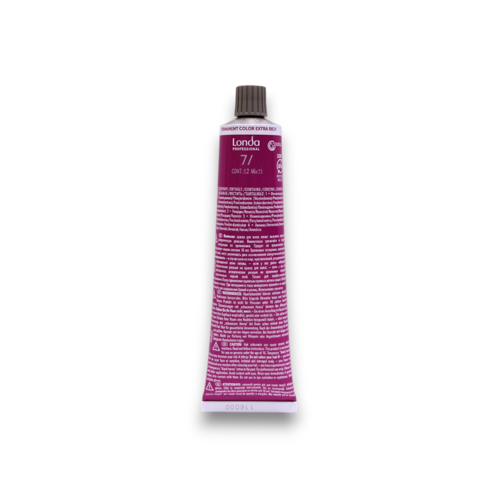 Londa Professional Londacolor Перманентна боя за коса 7/ Средно русо 60 мл