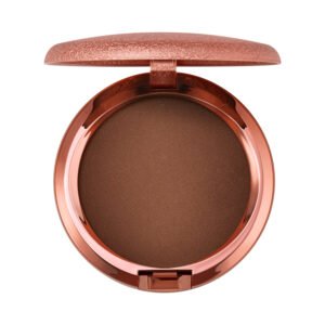 MAC Skinfinish Sunstruck Radiant Finish Компактна пудра бронзант по-наситен златист цвят 8 г