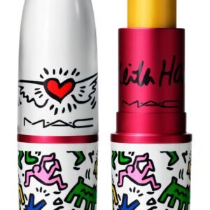 MAC Viva Glam X Keith Haring дълготрайно кремообразно червило жълто 3 г