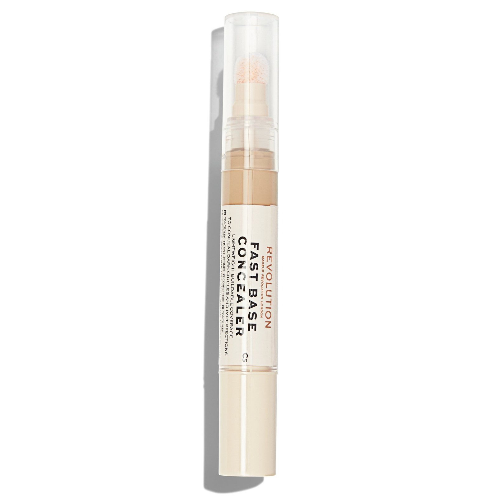 Makeup Revolution Fast Base Concelear писалка за коректор за под очи C 5 4.5 мл