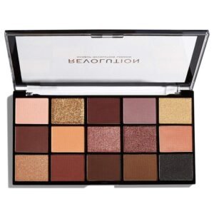 Makeup Revolution The Reloaded Палитра сенки за очи Velvet Rose 15 нюанса 16.5 г