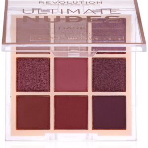 Makeup Revolution Ultimate Nudes Палитра сенки за очи Тъмни 9 нюанса 8.1 г
