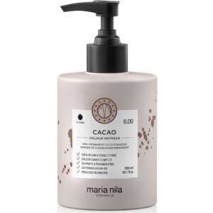 Maria Nila Colour Refresh Веган Крем маска за боядисване на коса За освежаване на цвета 6.00 Cacao 300 мл