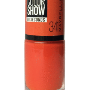 Maybelline Color Show 60 Seconds лак за нокти № 341 Orange Attach 7 мл