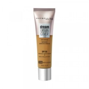 Maybelline Dream Urban Cover Full Cover кремообразен фон дьо тен 356 топъл кокос SPF 50 30 мл