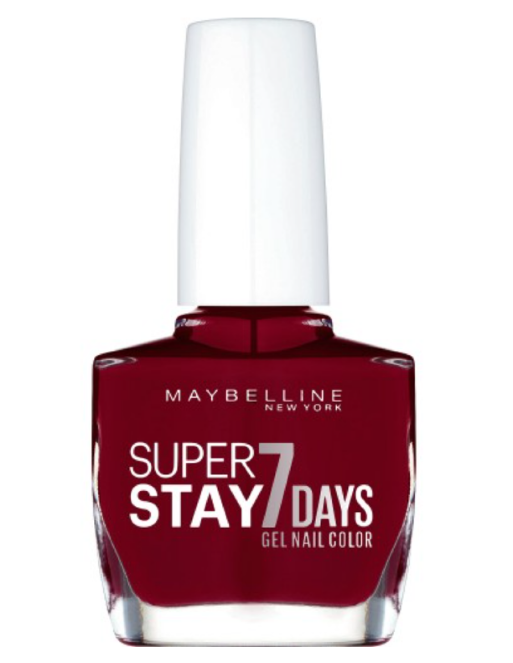 Maybelline Forever Strong Super Stay 7 Days Топ лак лак за нокти № 265 Божествено вино 10 мл