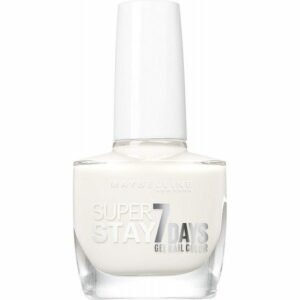 Maybelline Super Stay 7 Days Коректор за цвят Лак за нокти 071 Pur White 10 мл
