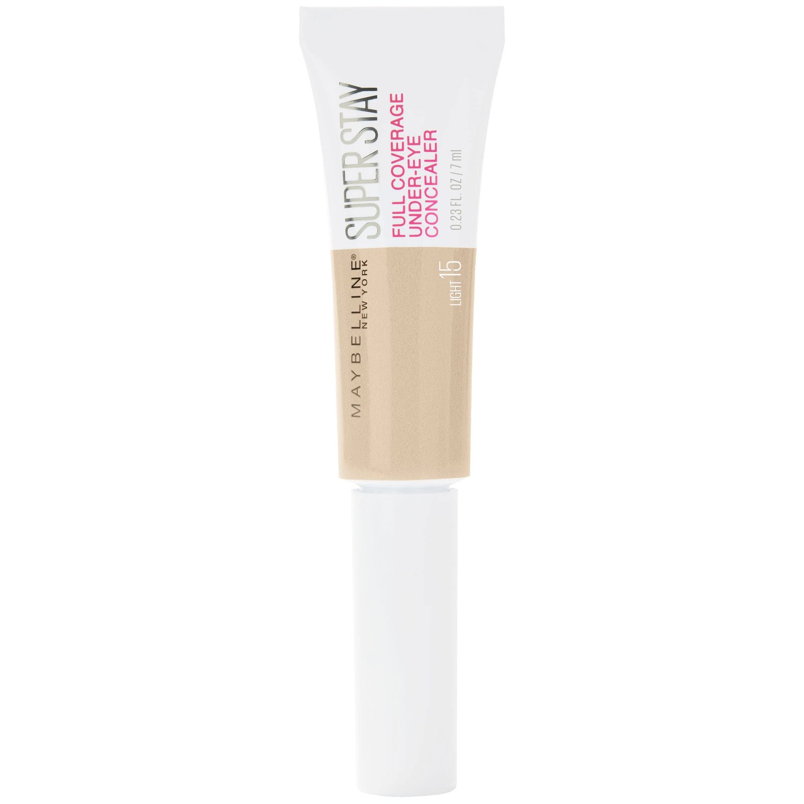 Maybelline SuperStay Full Coverage кремообразен коректор 15 светло бежов 6 мл