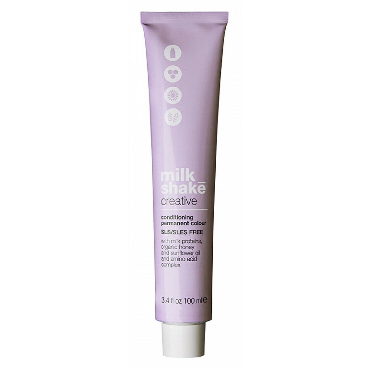 Milk Shake Creative без SLS/SLES перманентна боя за коса 5.665RR интензивно червено тъмно русо 100 мл