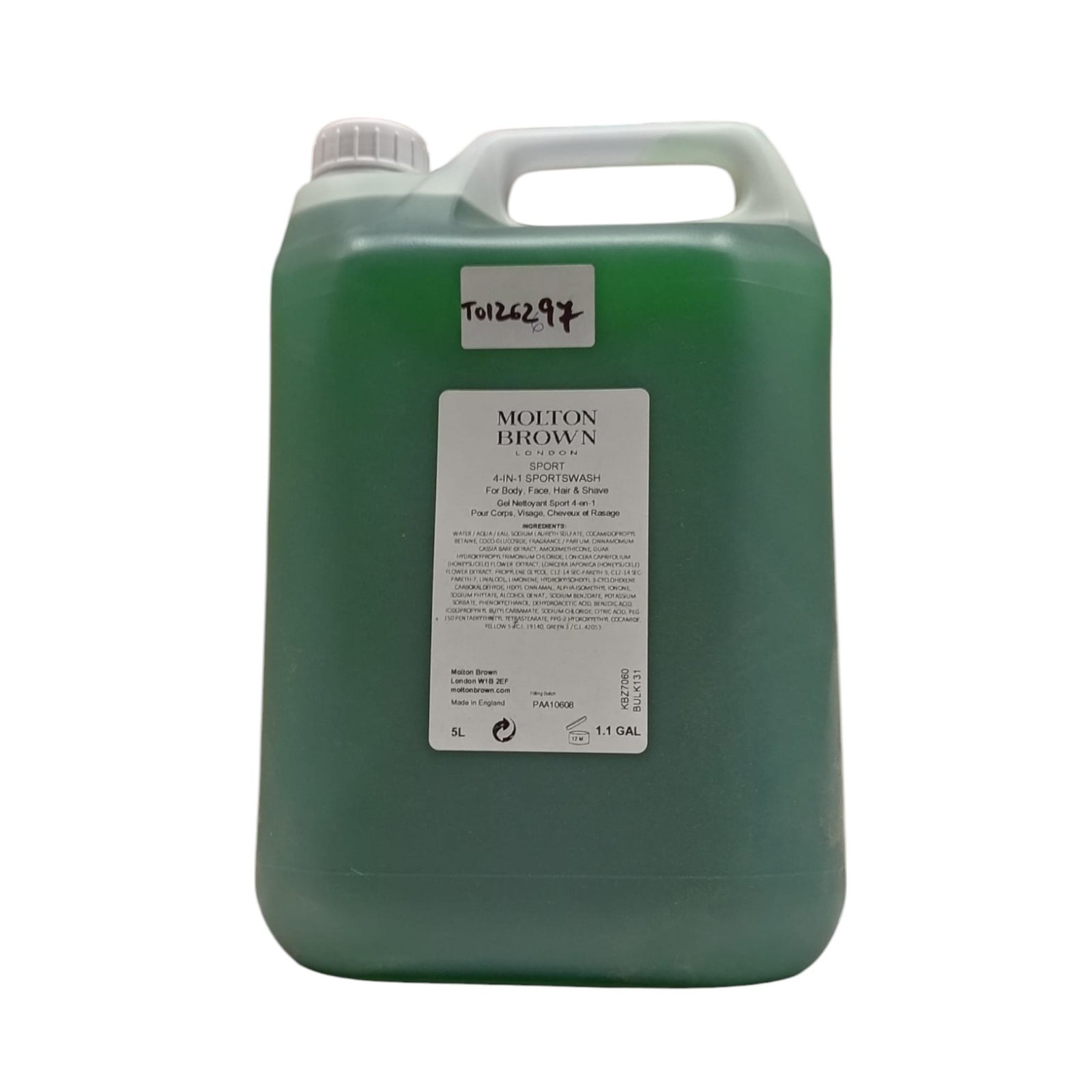 Molton Brown Sport Wash 4 в 1 Душ гел 5000 мл