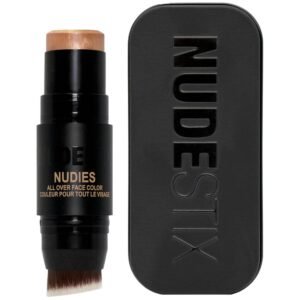 Nudestix Nudies All Over Glow руж стик Bubbly Bebe 7 г *Тестер
