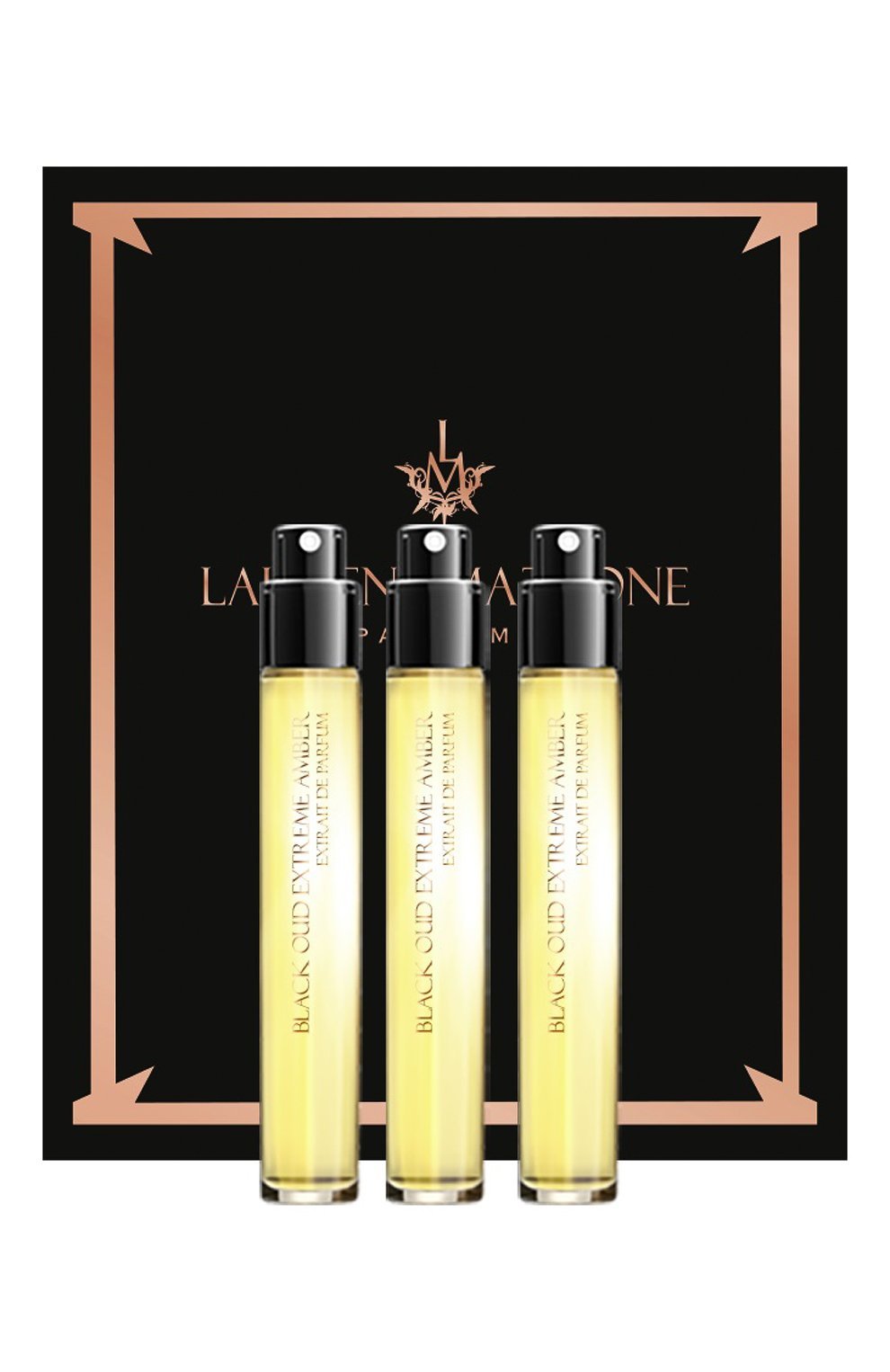 Комплект Laurent Mazzone Black Oud Extreme Amber Extrait De Parfum Unisex 3 бр. 15 ml