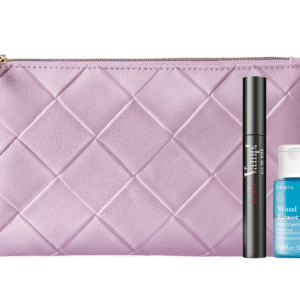 Комплект Pupa: Wand Eraser почистващ тоник 50 мл + Vamp! без парабени извиваща спирала 101 екстра черен цвят 9 мл