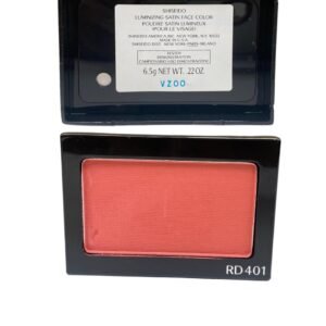 Shiseido Luminizing Satin Компактна пудра с руж Rd401 Орхидея 6.5 г *Тестер