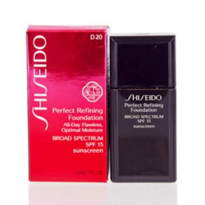 Shiseido Perfect Refining Хидратиращ Течен фон дьо тен D20 Наситено кафяв SPF 15 30 мл