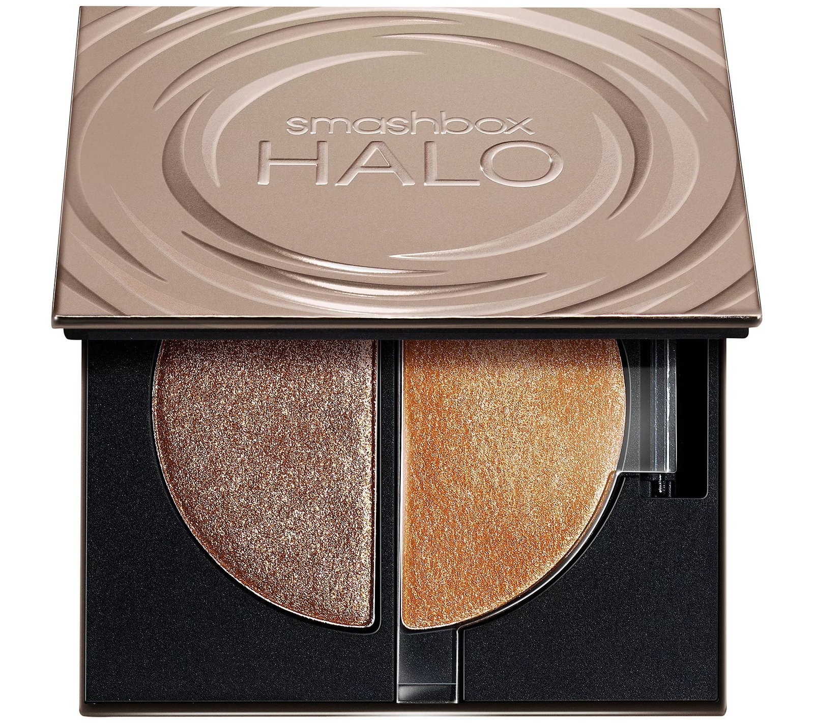 Smashbox Halo Healthy Glow Озаряваща палитра хайлайтъри Златен бронз 5 г