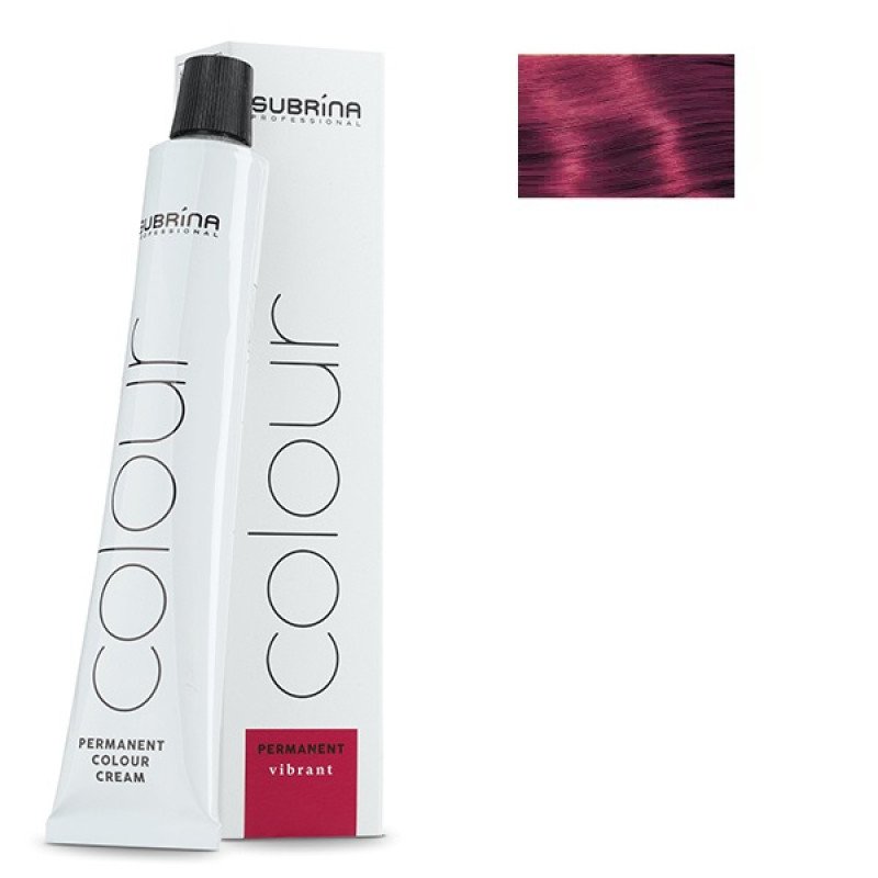 Subrina Professional Vibrant Colour перманентна боя за коса 6/65 Тъмно русо махагоново 100 мл
