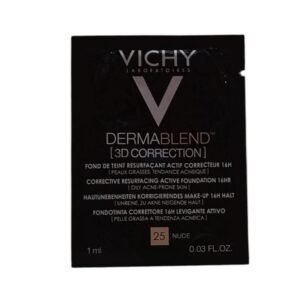 Vichy DERMABLEND Коригиращ цвят Течен фон дьо тен 25 Телесен 1 мл *Мостра