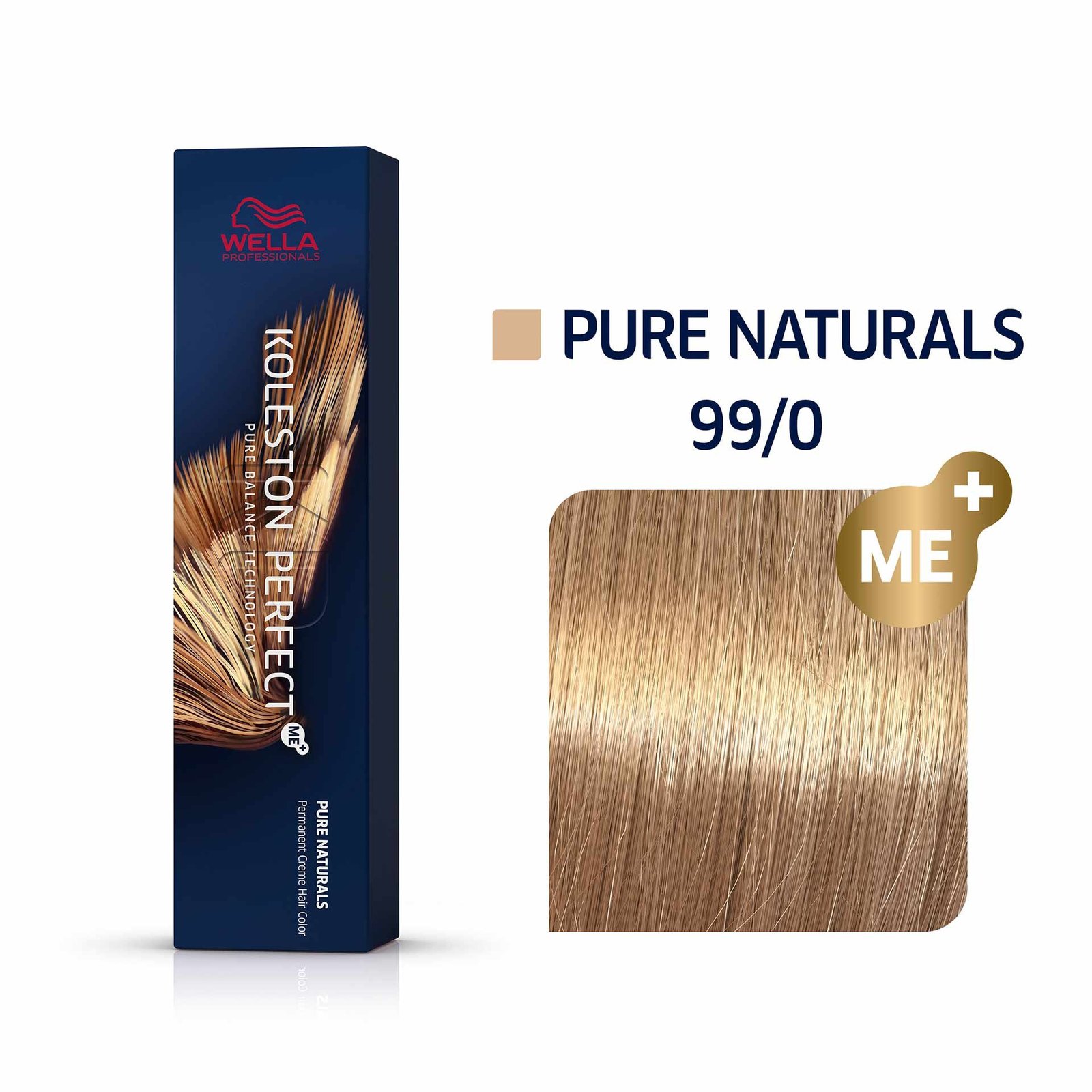 Wella Professionals Koleston Perfect Me+ перманентна боя за коса 99/0 Светло русо естествено интензивно 60 мл
