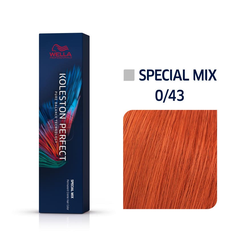 Wella Professionals Koleston Perfect Special Mix перманентна боя за коса 0/43 Златисто червено 60 мл