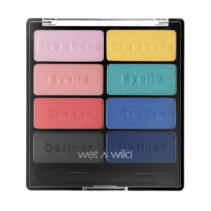 Wet n Wild Color Icon Палитра сенки за очи E7371 Poster Child 8 нюанса 6 г