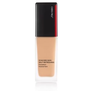 Shiseido Synchro Skin Self-Refreshing средно покритие течен фон дьо тен 320 Pine SPF 30 30 мл