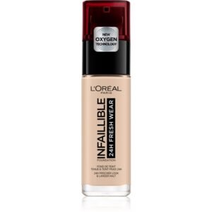 L'Oreal Paris Infaillible 24H Matte хидратиращ течен фон дьо тен 140 златисто бежов SPF 25 30 мл